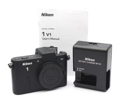 Nikon 1 V1 Compact Digital Camera 10.1MP Mirrorless Body - 3170 Actuations - Image 1 of 4