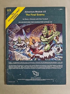 Dungeons & Dragons ⭐ The Final Enemy ⭐ Dungeon Module U3 - Picture 1 of 6