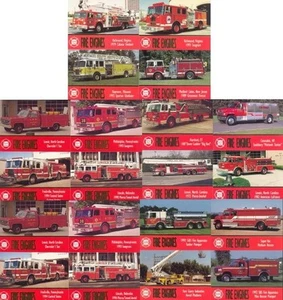 Fire Engines Series 1 - 5 1993 - 1998 Bon Air Master Base Card Set of 500 TR - Bild 1 von 1