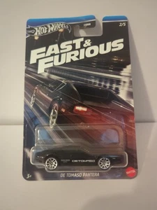Hot Wheels Fast & Furious De Tomaso Pantera Diecast Car (HRW52) - Picture 1 of 3