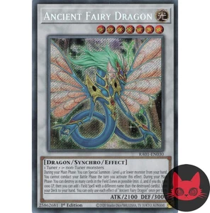 Yugioh Ancient Fairy Dragon RA01-EN030 Secret Rare 1st Edition NM - Picture 1 of 2
