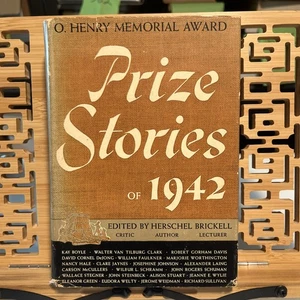 O. Henry Memorial Award Prize Stories Of 1942 HC Dust Jacket First Edition - Picture 1 of 12