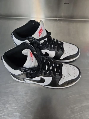 Talla 8 - Nike Dunk High Negro Blanco W #O25 Foto 1 de 4