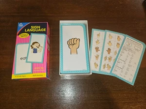 Carson-Dellosa Publishing Carson Dellosa Cd-3927 Flash Cards Sign Language... - Picture 1 of 4