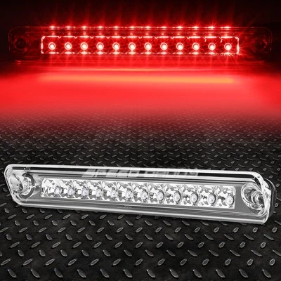 FOR 93-97 HONDA RODEO ISUZU PASSPORT LED THIRD 3RD TAIL BRAKE LIGHT LAMP CHROME - Image 1 of 4