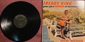 Freddy King- GIVES YOU A BONANZA OF INSTRUMENTALS - 33 LP vinyl record album - Bild 1 von 2