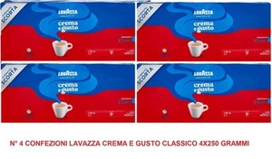 Café Lavazza Crème Et Goût Moulu Espresso Classique Pour Moka Box 4 KG 4x250gr - Picture 1 of 7