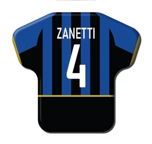 Calamita Simile a T-Shirt Calcio Stagione 2002/2003 Inter 4 Javier Zanetti - Picture 1 of 9