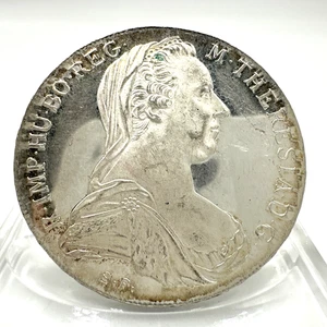 1780 Maria Theresia 1 Thaler (Posthumous) Silver Coin. Lot.196 - Imagen 1 de 12