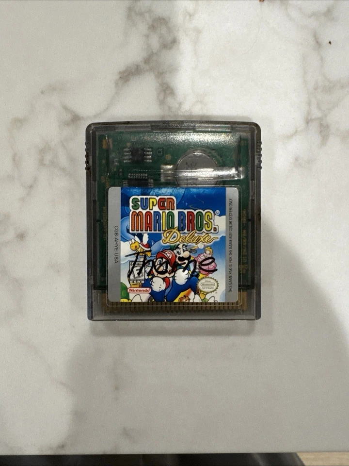 Super Mario Bros. Deluxe Nintendo Game Boy Color autêntico - Imagem 1 de 1