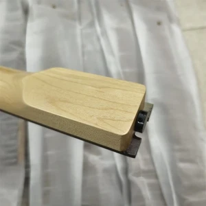 Braguero de rueda arce 22 trastes tuerca de hueso incrustación de palo de rosa guitarra eléctrica mástil mate - Imagen 1 de 8