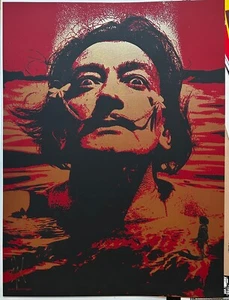 Estampado artístico DALI Blunt Graffix por Matt Dye firmado 2016 - Imagen 1 de 1