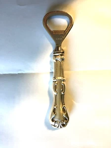 Vintage Flaschenöffner mit Sterling Griff. 6" lang. - Bild 1 von 3
