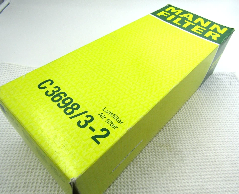 Juego Filtro Aire Mercedes 273 094 04 04 MANN C3698/3-2 Foto 1 de 2