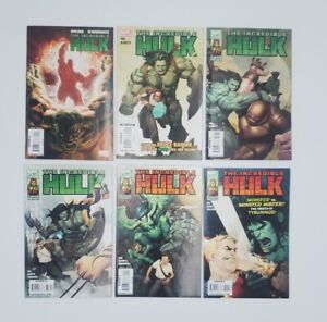 The Incredible Hulk #600,601,602,603,604,605 (2009) Run Marvel Comics Lot Set 