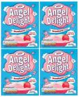 Angel Delight Strawberry Flavour Whipped Dessert Mix Topping 59g - Pack of 4