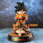 Anime Dragon Ball Z Son goku backpack travel two head Figure Statue Toy Gift