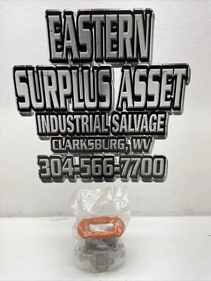 Swagelok 3/4” 3- Way SS Ball Valve SS-63XTS12-F8-JLK-N NEW - Image 1 of 3