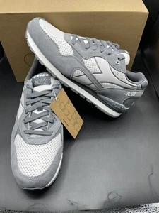 Nueva Zapatilla Diadora N.92 Tono Azul Vapor Gris EE. UU. Para Hombre Talla 11.5 - Imagen 1 de 5