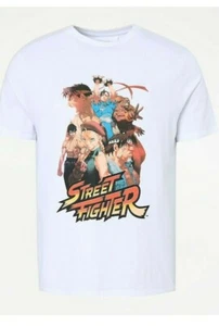 Nueva camiseta blanca de Street Fighter para hombre de George - Imagen 1 de 2