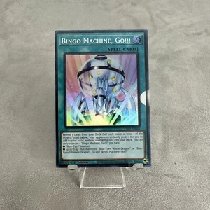 ONE-OF-A KIND MISPRINT Yu-Gi-Oh! Bingo Machine Go!!! 1st Edition Common - Picture 1 of 4