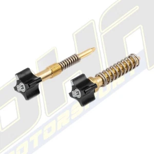 S3 Trials Idle & Air Mix Screw Adjusters Set for Keihin PWK28 PWK Carb - BLACK - Picture 1 of 1