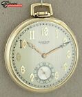Vintage 1936 Waltham Colonial Riverside 10k Rolled Gold Plated Pocket Watch