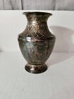 Silver Plate Vase Style Largentiere Made In Italy 10X6