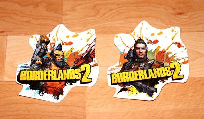 Borderlands 2 Characters PS3 Xbox  Gamescom Game Convention Sticker / Aufkleber - Bild 1 von 4