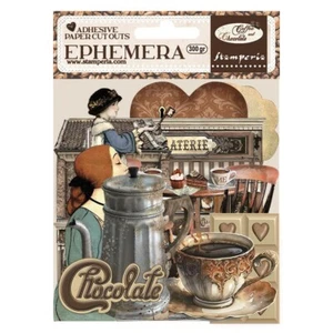 Stamperia EPHMERA - CAFÉ Y CHOCOLATE - PAPEL ADHESIVO RECORTADO - 23 NUEVO - Imagen 1 de 2