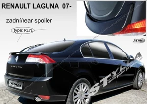 SPOILER TRASERO MALETERO PUERTA TRASERA RENAULT LAGUNA MK3 MKIII 3 III ACCESORIOS DE ALA - Imagen 1 de 1