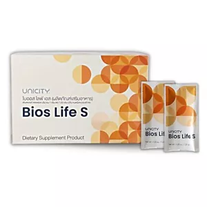 60 bustine Unicity Bios Life S fibra corporea sottile supplemento peso naturale - Foto 1 di 7