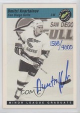 1993 Classic Pro Hockey Prospects /4000 Dmitri Kvartalnov Auto