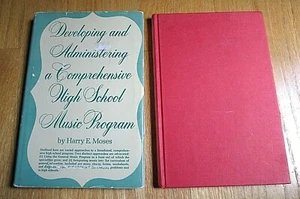 Vintage Developing High School Music Program + Teaching Music Lot 2 HC Text Book - Picture 1 of 2