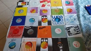 25 x 45 singles records  excellent to mint vinyls mostly samples promos - Picture 1 of 14