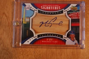 2007 Upper Deck Sweet Spot Classic - Autografo leggendario Mark Grace #SPS-MG 73/75 - Foto 1 di 4