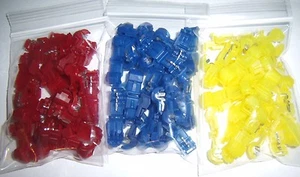 45) 3M 951 952 953 T-Taps Connector Wire Terminals Combo Pack 3 SZ 22-10 Gauge - Picture 1 of 5