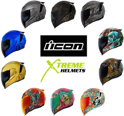 Capacete ICON Airflite MIPS forro HydraDry escudo de fumaça transparente DOT ECE XS-3XL - Imagem 1 de 4