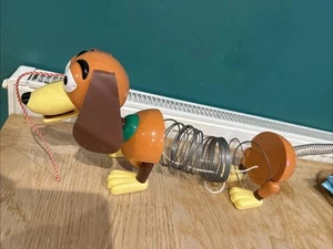 Slinky Dog Toy Story 15" Tirare Lungo Giocattolo Disney Pixar 1999 James Industries - Foto 1 di 7