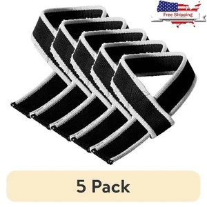 Confezione 5 Cinghie Allenamento Sollevamento Pesi Resistenti Supporto Polso Powerlifting Nuove - Foto 1 di 6
