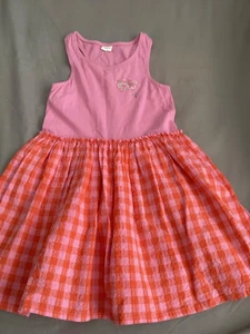 GIRLS NEXT PINK DRESS 6 YEARS - Picture 1 of 4