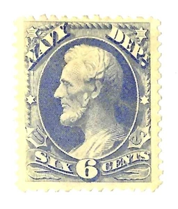 EAS_STAMPS US OFFICIAL #O-38 MH SCV $150.00 - Picture 1 of 1