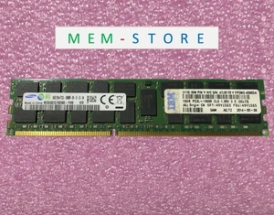M393B2G70DB0-YH9 Samsung 16GB DDR3 1333MHz ECC Registered DIMM RAM, 49Y1565 IBM - Picture 1 of 6