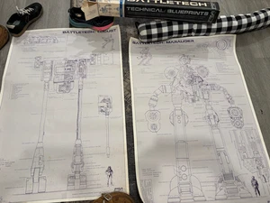 FASA Corporation BattleTech Marauder & Locust 1986 progetti tecnici rari - Foto 1 di 6