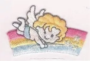 Angel Rainbow Star Wand Embroidery Patch - Picture 1 of 1