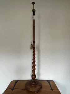 Stehlampe Ständer Barley Twist ohne Schirm Defekt Bastler zerlegbar versendbar - Bild 1 von 10