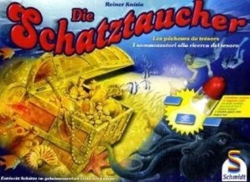 Die Schatztaucher  Reiner Knizia Schmid Spiele - Neu  Sonderpreis & MEGA RAR ! - Bild 1 von 1