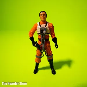Dutch Vander Gold Leader 3.75” action figure 2004 STAR WARS Saga Collection #14 - Picture 1 of 4
