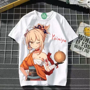 Genshin Impact Cosplay Game Manga T-Shirt shirt Unterhemd Undershirt Polyester  - Picture 1 of 2