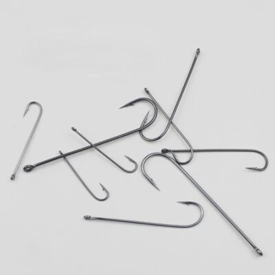 100 PIEZAS Ganchos de Pesca Caña Extra Larga Ganchos de Pesca para Whitting Garfish Foto 1 de 4